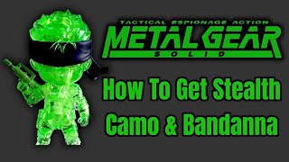 Stealth Camo & Infinite Ammo Bandanna In #MetalGearSolid1 #MSG1 #lennyandtuna