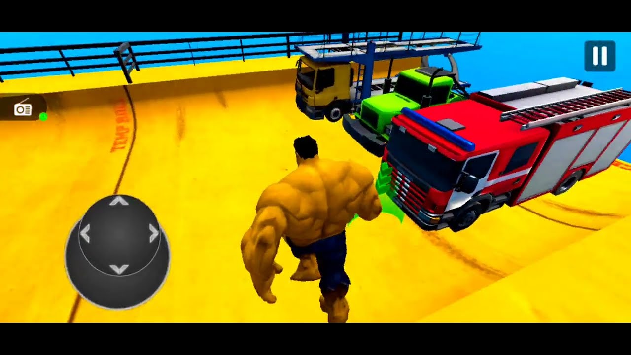 Superhero Car Ramp Stunt | Extreme car racing - Android gameplay