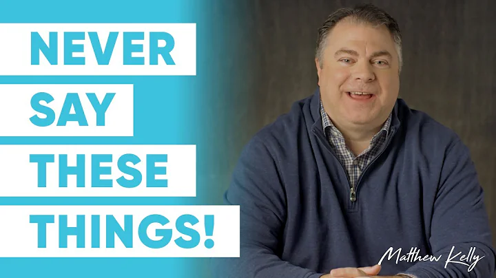 10 Things You Should NEVER Say to Anyone - Matthew...