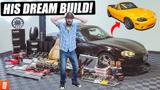 Surprising our SUBSCRIBER with HIS DREAM CAR BUILD! (Full Transformation) : 2004 Mazda Miata
