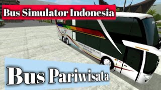 Bus Simulator Indonesia Mod Bus Pariwisata - Permainan Bus Mudik Lebaran Part 1 screenshot 4