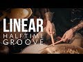 Linear Halftime Groove | Drum Lesson w/ Orlando Drummer