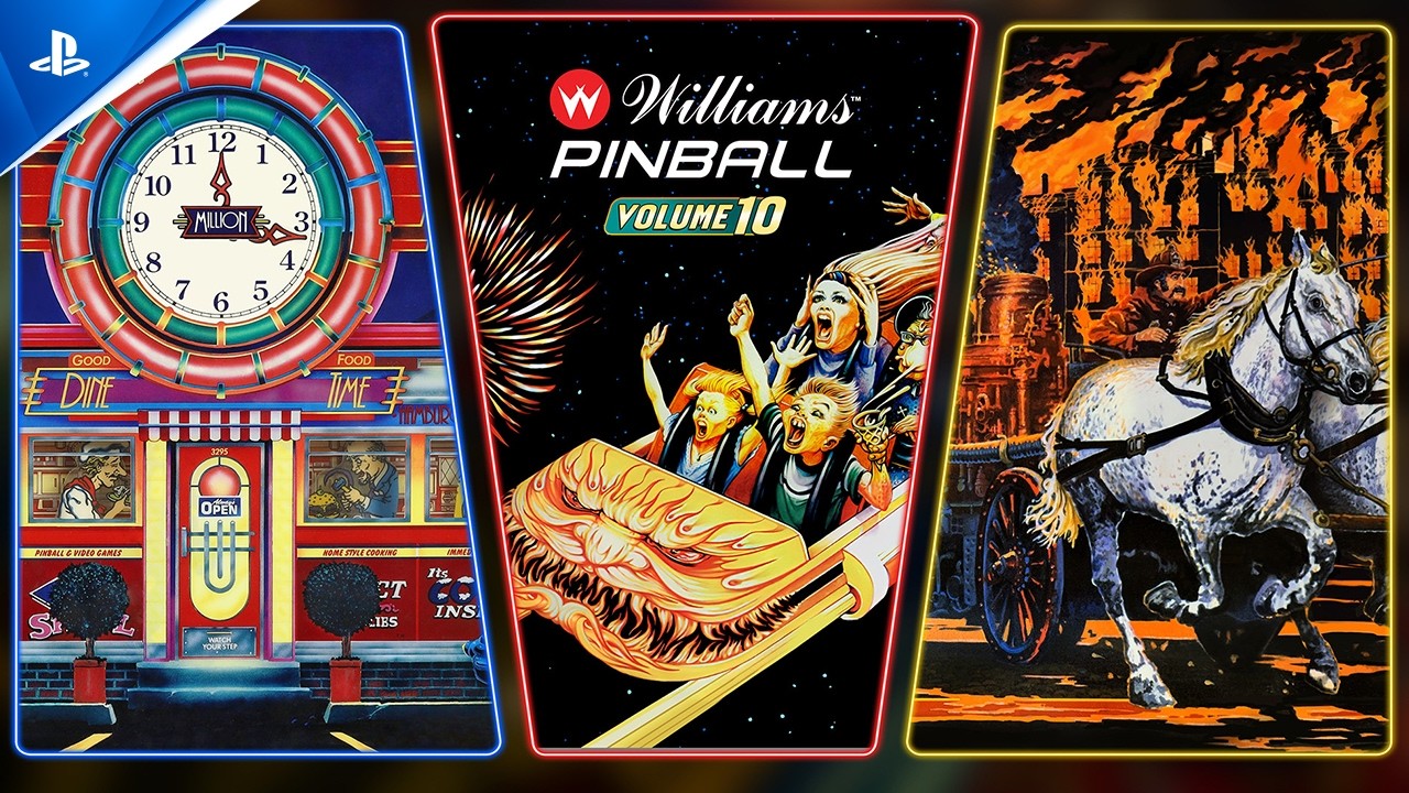 Pinball FX - Williams Pinball Volume 10 Launch Trailer | PS5 Games