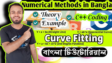 Curve Fitting Straight Line | Second Degree Parabola | Exponential Curve | Curve Fitting In C++