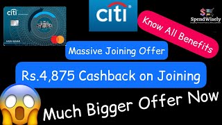 Citibank Rewards Credit Card: Rs4875 Cashback on Joining, Massive Joining Offer, Know All Benefits