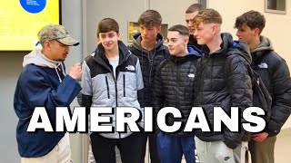 How do Irish people feel about Americans?