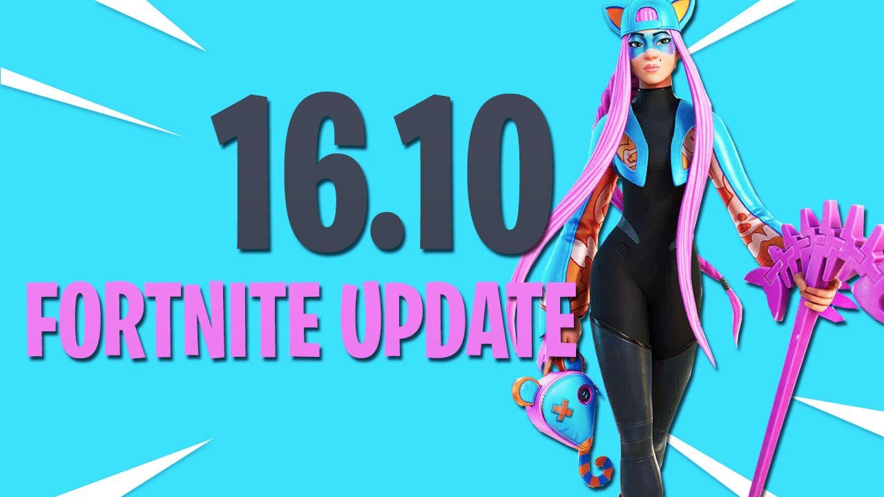 16.10v Fortnite UPDATE Arriving To Fortnite!! (Fortnite 16.10v Update)