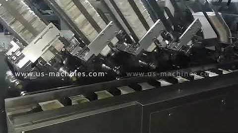 Automatic powder bag pouch counting horizontal pushing cartoning machine cartoner line