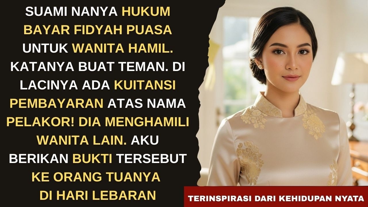 HAMILI STAF JUNIOR DI KANTORNYA, AKU KUMPULKAN BUKTI & UNGKAP DI DEPAN KELUARGA BESAR SAAT LEBARAN