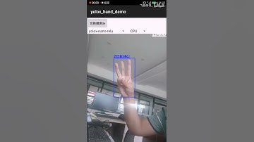 ncnn-android-yolox real time object detection demo