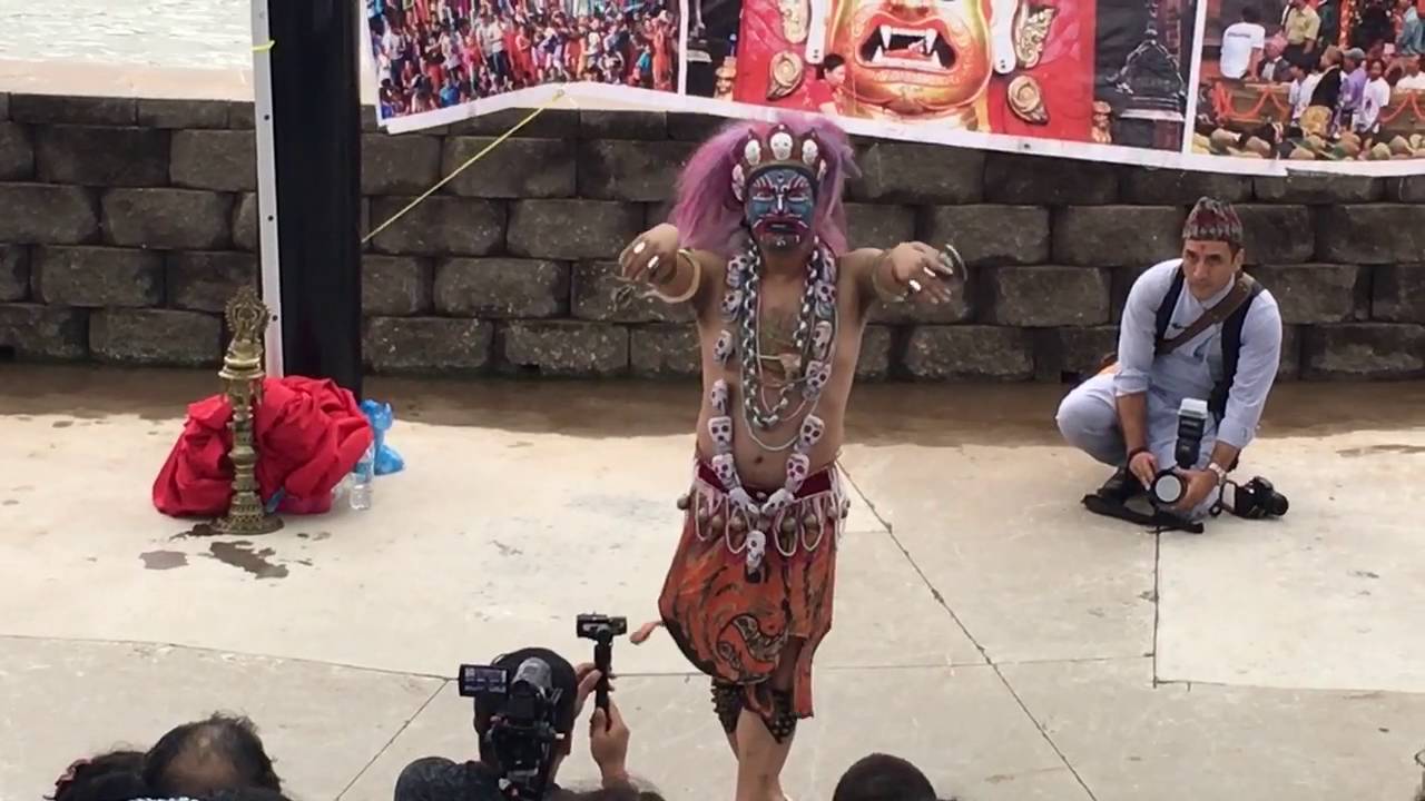 Vajrapani charya dance - YouTube