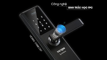 Hướng Dẫn Cách Lắp Khóa Điện Tử Vân Tay Vickini- Kibath