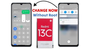 Change Control Center Redmi 13C without Root | Redmi 13c Control Center Change | Redmi 13c statusbar