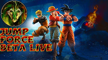 Jump Force Open Beta Livestream!