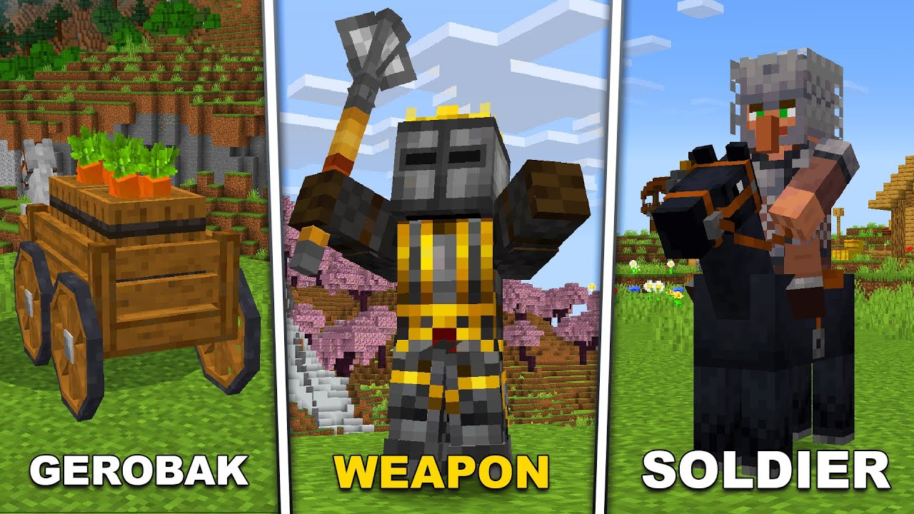 13 Addon Medieval Untuk Survival Di Minecraft MCPE - YouTube
