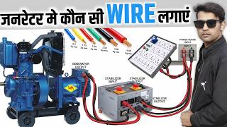 Generator ke liye Best Wire kaun si hai? ⚡ DJ Setup Power Connection Guide