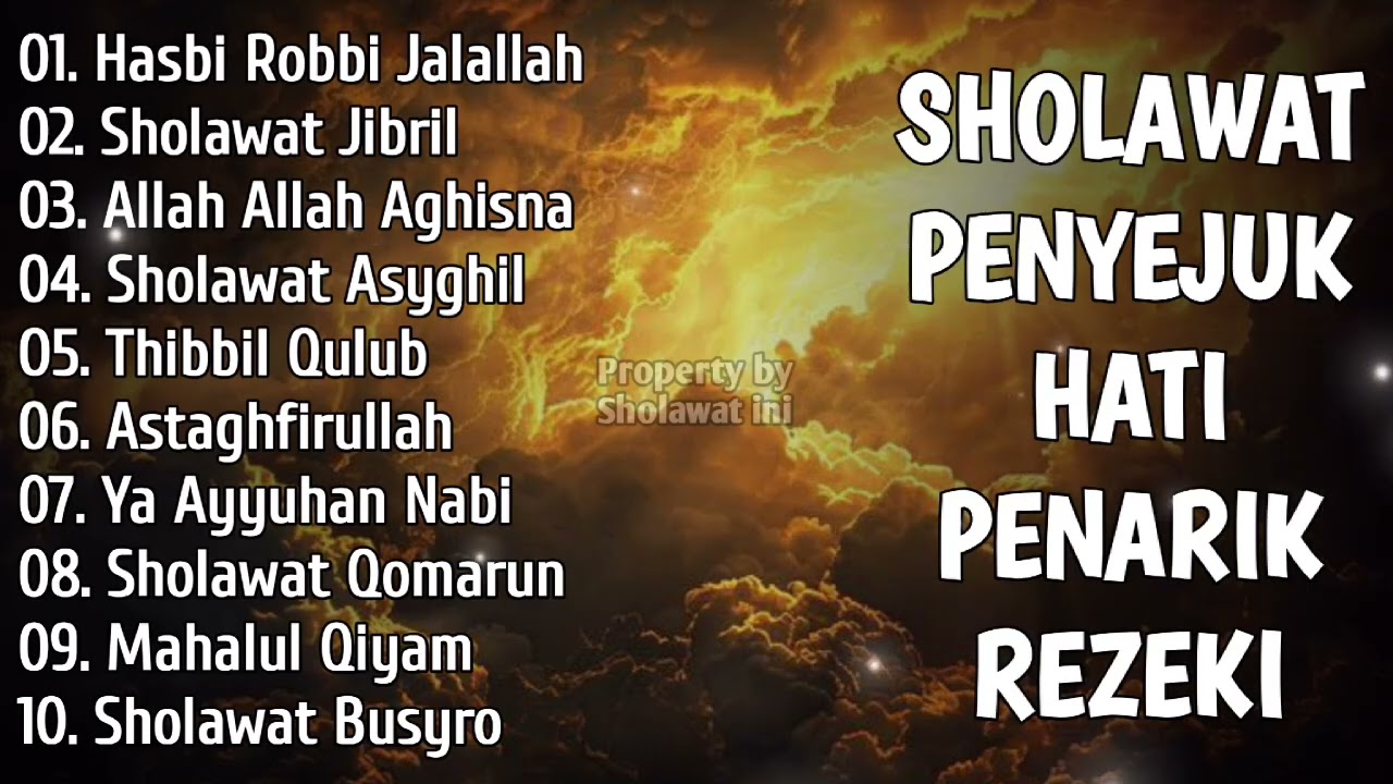 SHOLAWAT JIBRIL PEMBUKA PINTU REZEKI Astaghfirullah SHOLAWAT NABI MERDU TERBARU 2025