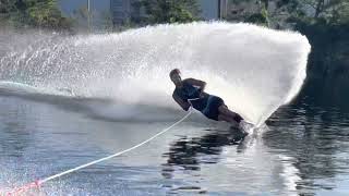 Pro Waterskier 2Nd Set Of The Year At Matt Rinis Ski School