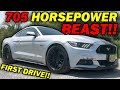 705 Wheel Horsepower Mustang GT First Drive!