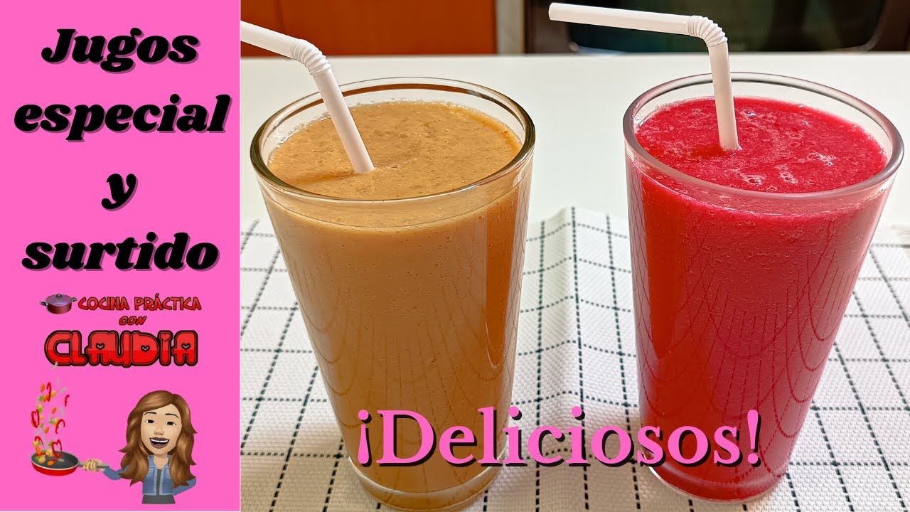 JUGOS: ESPECIAL Y SURTIDO ¡DELICIOSOS! - YouTube