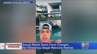 TikTok Stars Bryce Hall, Blake Gray Criminally Charged For Throwing Hollywood Hills House Parties