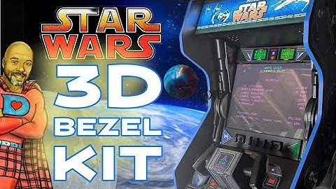 Amazing Arcade1up Star Wars Mod anyone can add!! #makerofthingsStudio