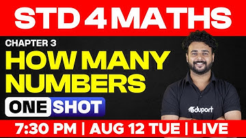 Class 4 | Maths Chapter 3 How Many Numbers | എത്രയെത്ര സംഖ്യകൾ | One Short | Eduport