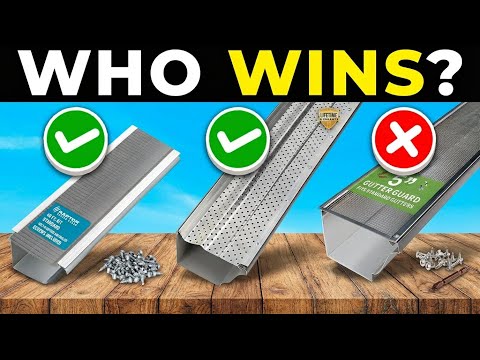 TOP 5 BEST GUTTER GUARDS 2026 | Affordable Gutter Guards on AMAZON