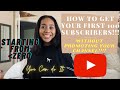 How to Get Your First 100 Subscribers on YouTube, Starting from zero!!!