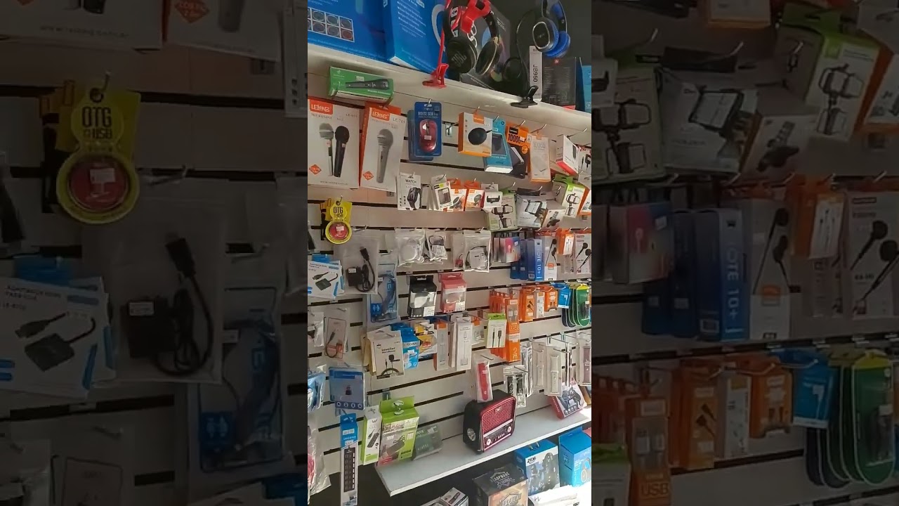 primeiro mês de loja física, acessórios para celular e variedades.
