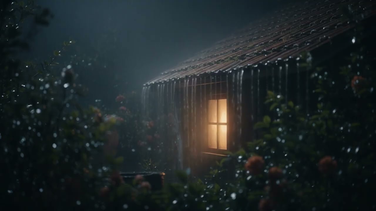 Whispering Rain - A Gentle Sound Escape for Rest and Tranquility