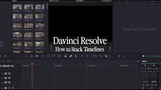 Master Stacked Timelines in DaVinci Resolve | Boost Your Workflow & Stay Organized Profile