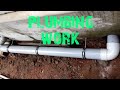 Plumbing work outside pipe line Malayalam