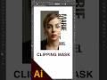 Clipping mask, Typography Poster #adobeillustrator #graphicdesigner #tong
