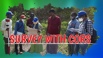 How to do survey with Advanced Technology CORS Rover ( Video for AP State Survey dept employees)