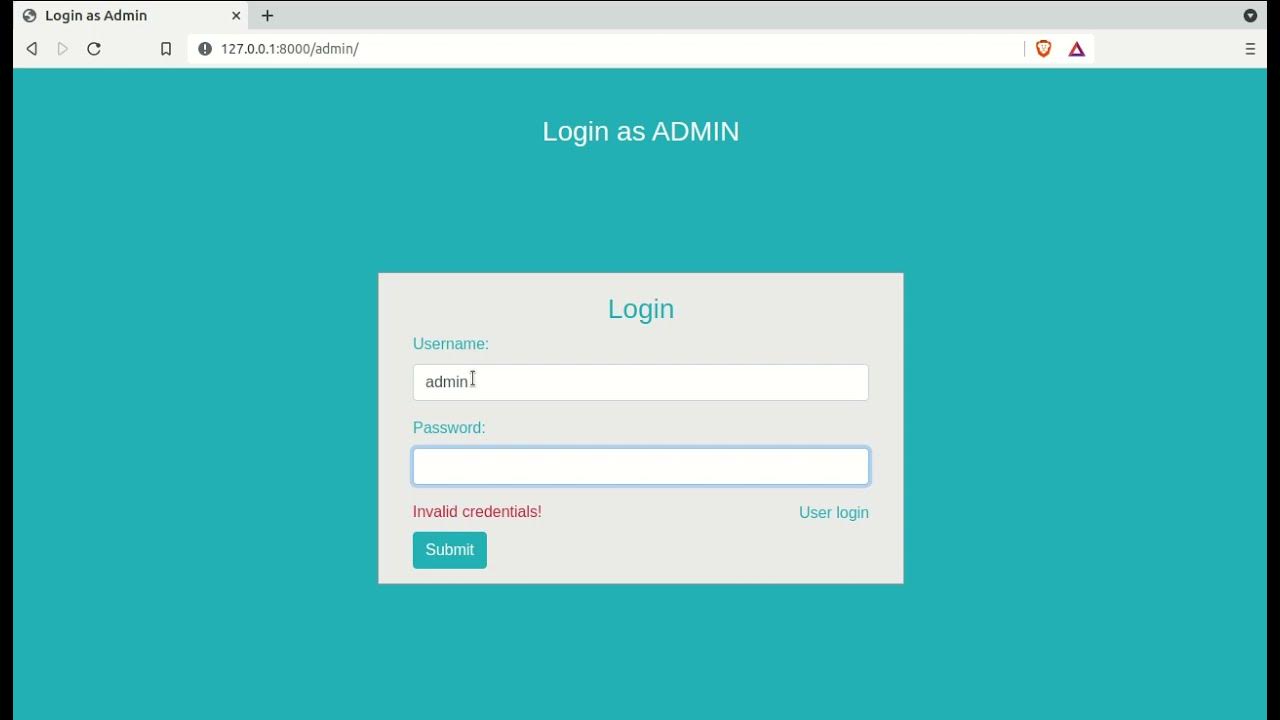 Django user password