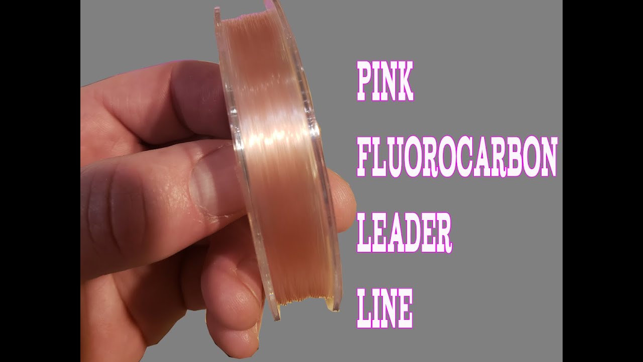 Pink Fluorocarbon Leader Line 
