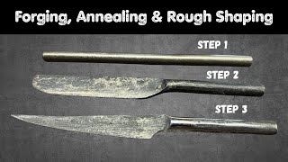 {Pt 1/5} How To Make A Turning Sloyd Knife - Nic Westermann (Forging, Annealing & Rough Shaping)