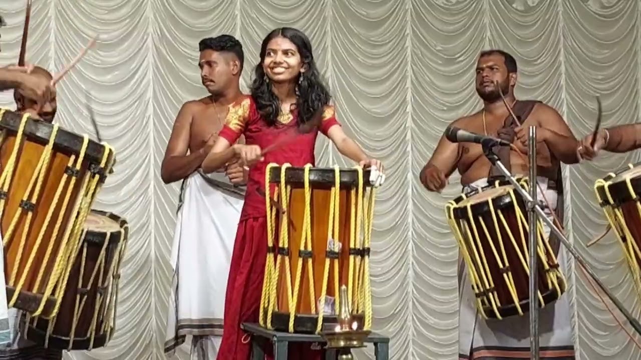 താലപ്പൊലി മുടിയേറ്റ് മഹോത്സവം 2026 കുമാരി സംവേദ അവതരിപ്പിച്ച തായമ്പക 