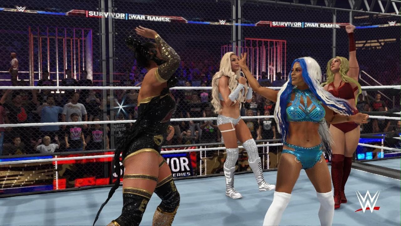 WWE 2k24 Women's WarGames Match: SURVIVOR SERIES WARGAMES