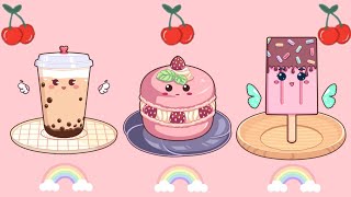 Kawaii food factory: Cute food fashion dress up | Android/ios gameplay ll 🌸 Kawaii gameplay 🌸 screenshot 4