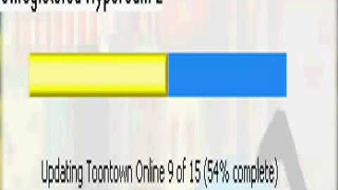 Toontown Error?
