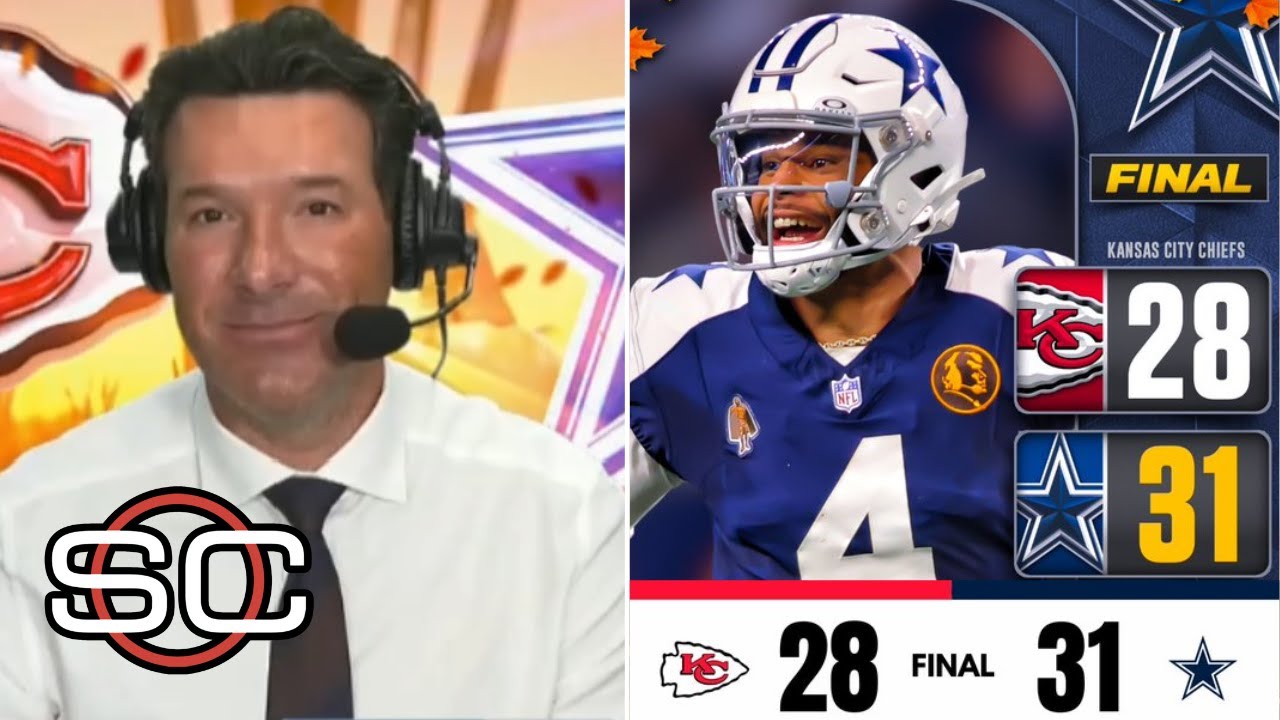 Dak Prescott is absolutely ON FIRE now! - Tony Romo on Cowboys stunning Chiefs 31-28 in Wk 13