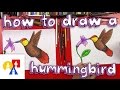 How To Draw A Hummingbird