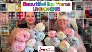 Ice Yarns UNBOXING!! What do you think of this yarn #iceyarns