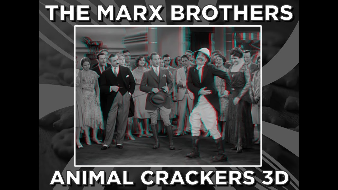 Animal Crackers (1930) in 3D | Marx Brothers Classic in Stunning 3D Blu-ray - COMING 2026 (SBS)