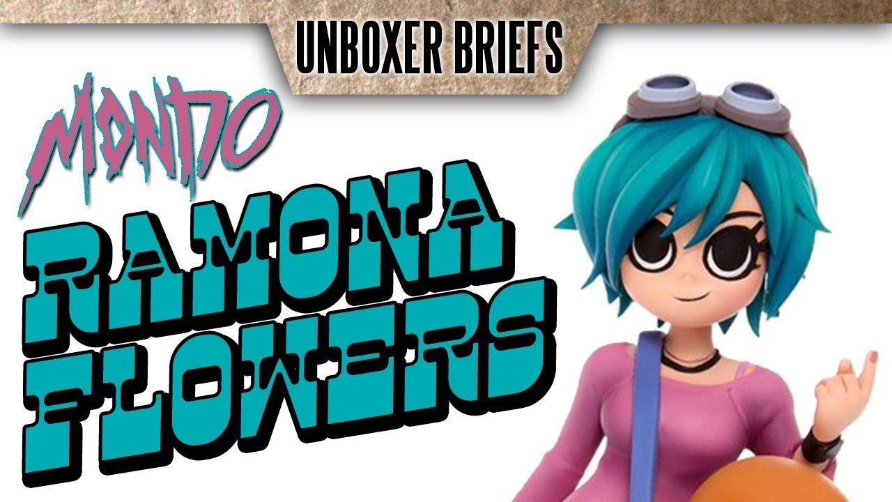 Mondo Exclusive Ramona Flowers Collectible Figure - UNBOXER BRIEFS