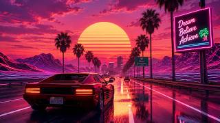 80s Synthwave for Deep Work & Motivation | Powerful Retro Beats for Productivity & Focus