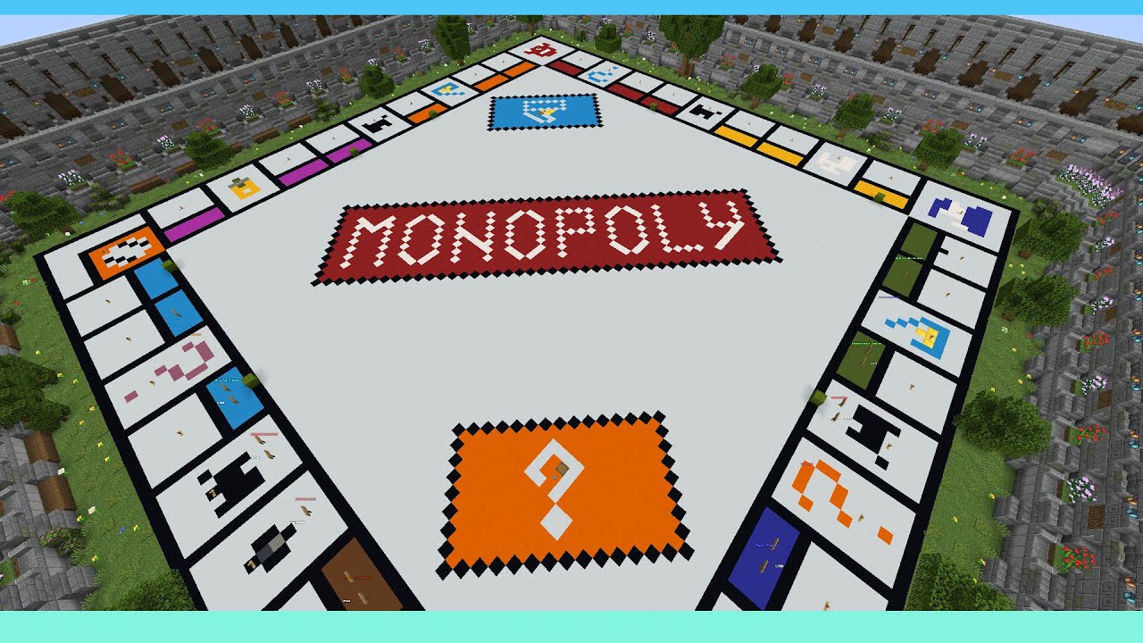 Monopoly In Minecraft Monopoly In Minecraft