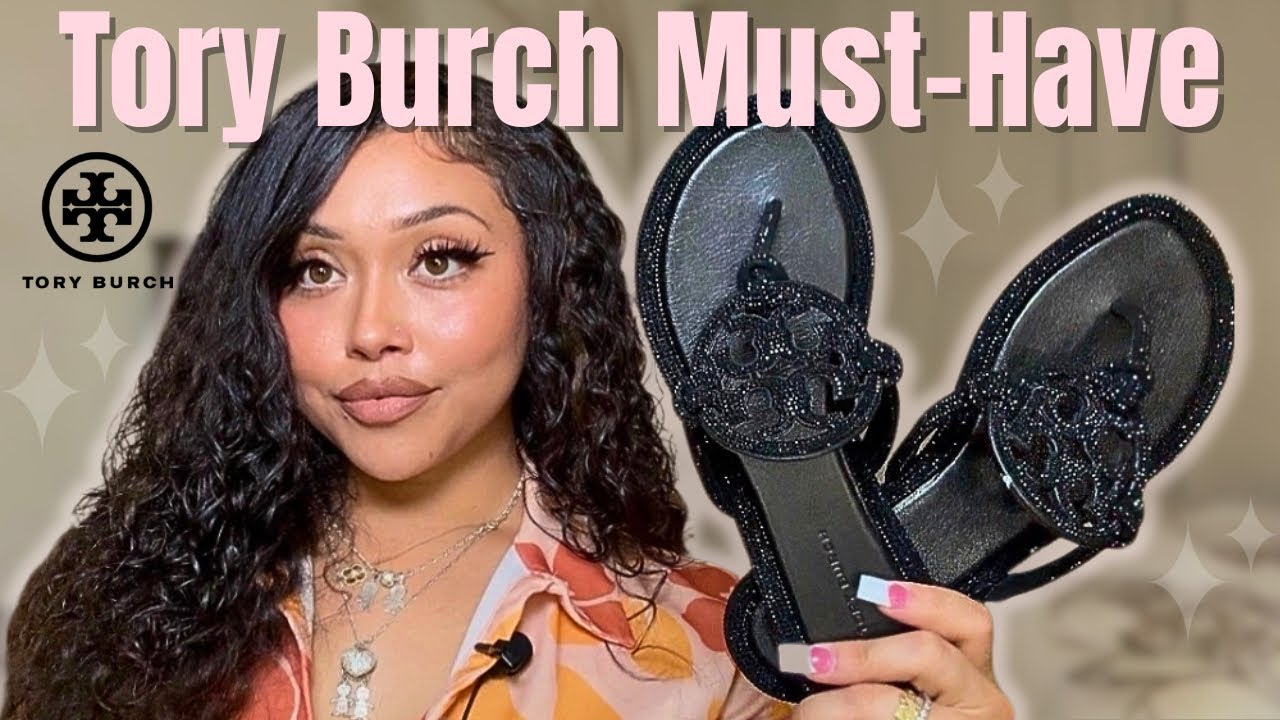 Fall Glow-Up | Tory Burch Pave Miller Sandal Unboxing & Review